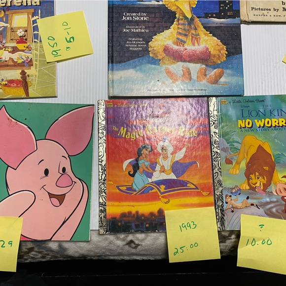 37 golden books by Disney & old Disney books &rare collectors children’s books. - Picture 9 of 10